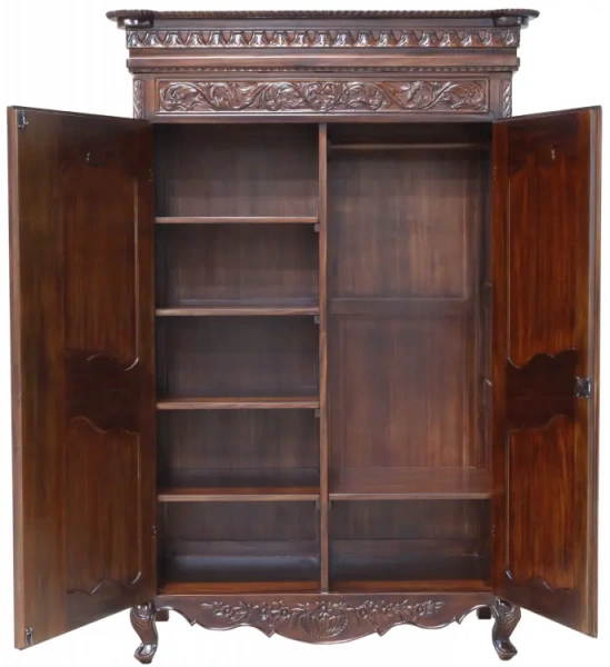 Шкаф для одежды MSM.215 WR05 купить в интернет магазине Мебель из массива. Звоните +7 495 961-63-63 Мебель Индонезии